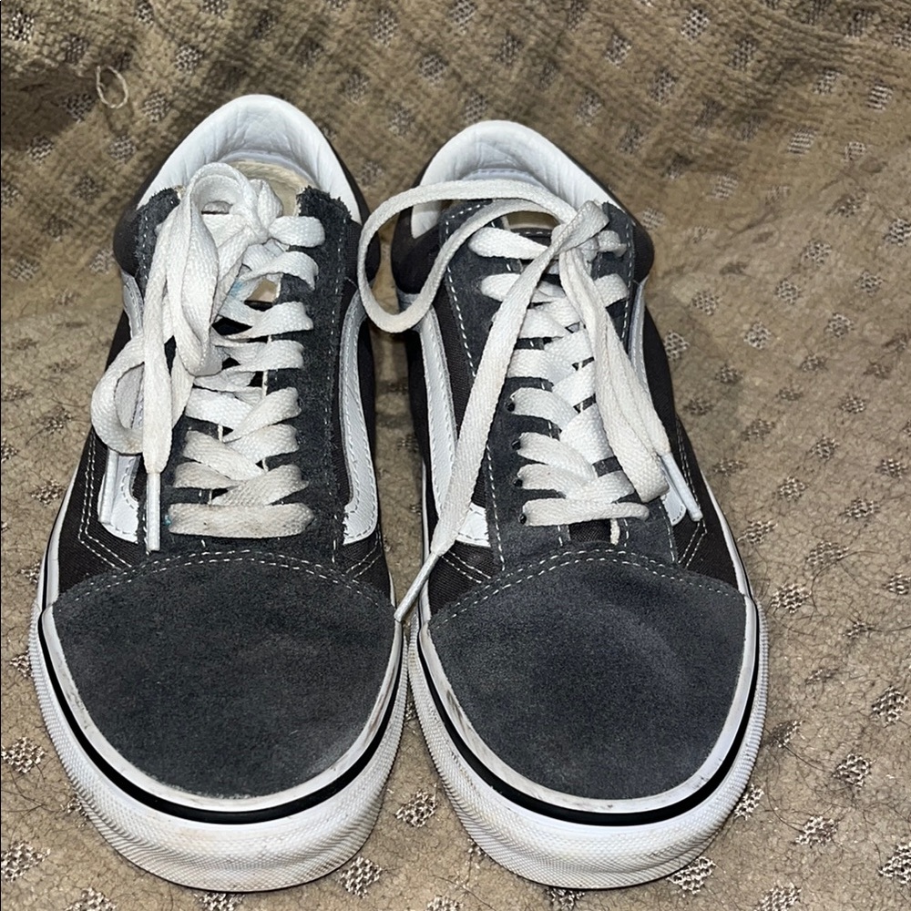 Vans woman’s gray suede